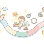 0〜3歳の育児スケジュールを徹底比較！月齢別の理想的な1日の流れ