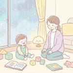 雨の日の遊び30選 | 0〜3歳児が夢中になるおうち遊び