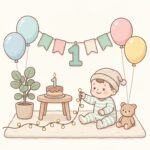1歳誕生日の飾り付けアイデア20選 | おしゃれ演出まとめ